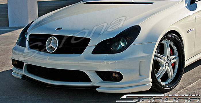 Custom Mercedes CLS Front Bumper  Sedan (2005 - 2011) - $590.00 (Part #MB-028-FB)